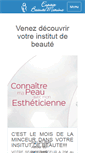 Mobile Screenshot of espacebeautemarine.fr
